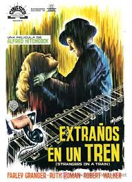 Extraos en un tren - Strangers on a Train (Alfred Hitchcock 1951)