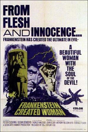 Frankenstein cre a la mujer (Terence Fisher 1967)