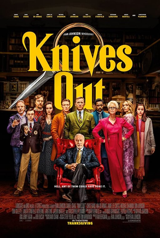 Puales por la espalda - Knives Out (Rian Johnson 2019)