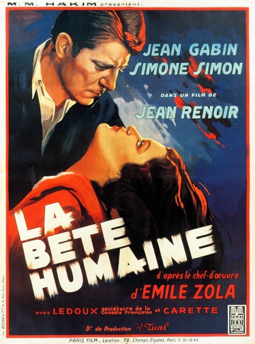 La bestia humana - La bte humaine (Jean Renoir 1938)